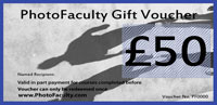 photography gift voucher Christmas London