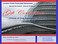 photography gift certificates londonphototours